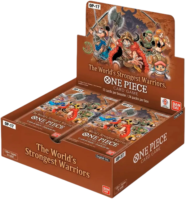 TCG OP-17 Booster Box | The World’s Strongest Warriors